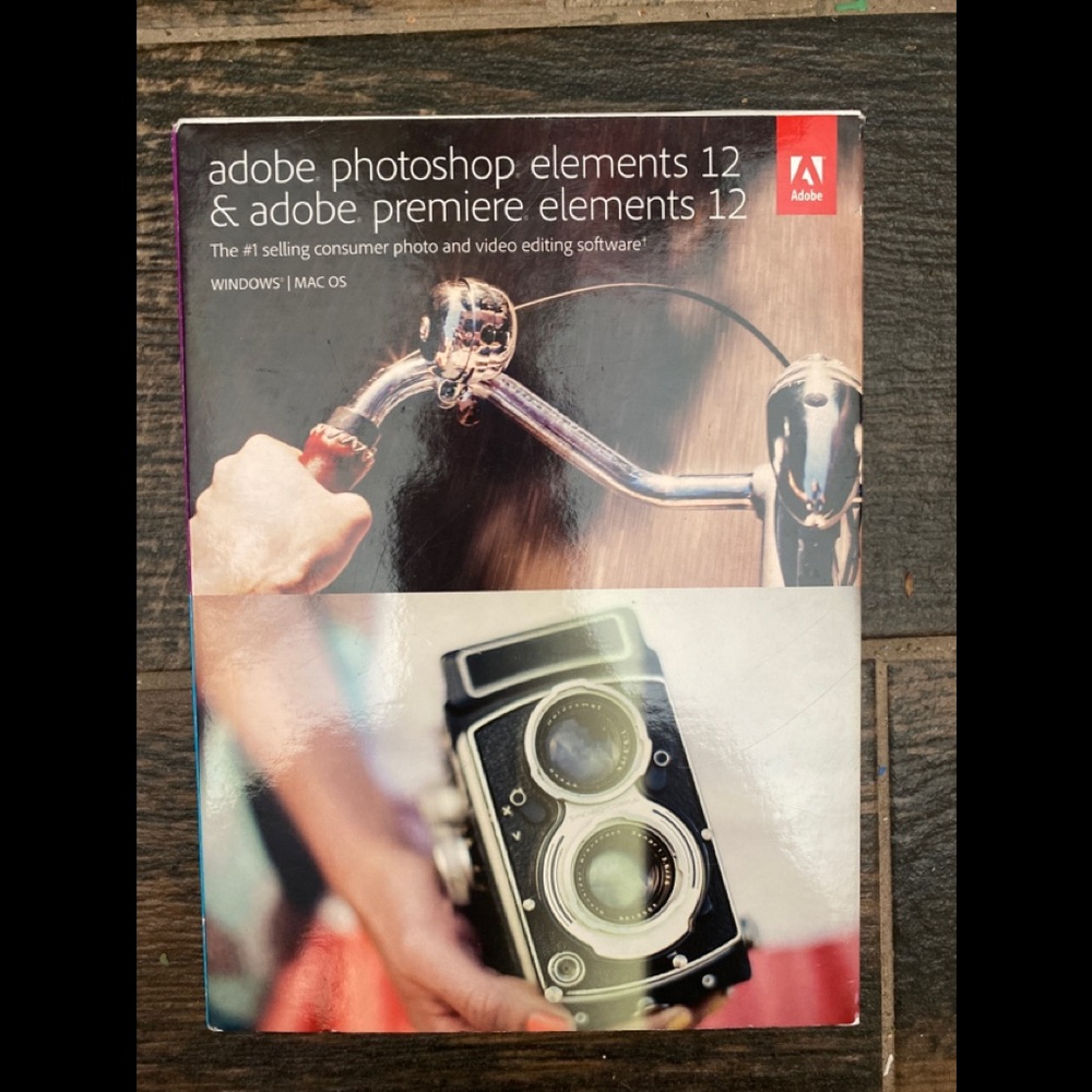 Adobe Photoshop Elements 12 & Adobe Premiere Elements 12 for PC or MAC